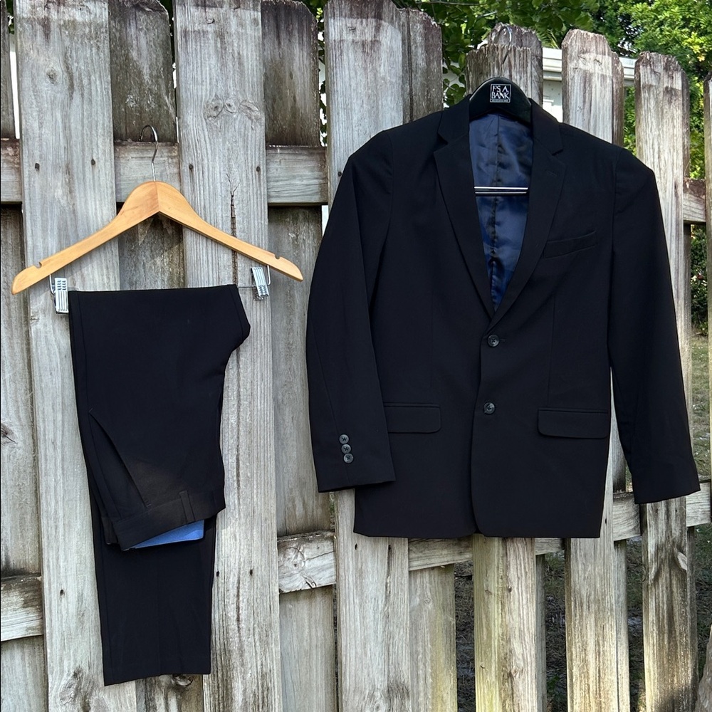 Izod Kids Black Blazer and Pants Set BOYS 14/ 16 Large